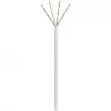 Wentronic Goobay CAT 6 Network Cable, U/UTP, Grey, 100 m - CCA, AWG 24/7 (stranded), PVC (93884)