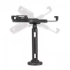 Manhattan iPad & Tablet Desk Stand, Lockable, Wall Mountable, Secure Anti-Theft, 7.9 inch to 10.5 inch tablets, 360° Rotation, +/- 70° Tilt, 330° Swivel, Black, Lifetime Warranty