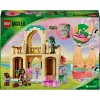 Construction toy LEGO set 75681 with Wicked, Glinda, Elphaba, Nessarose and Shiz University minifigures