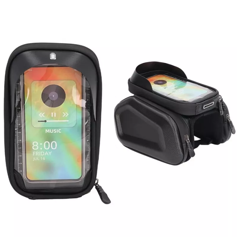 Extralink Bicycle Bag, Waterproof Frame Pannier with Phone Case