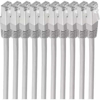Networking Cable ShiverPeaks BS75713-H-SET10 3m Cat6 S/FTP