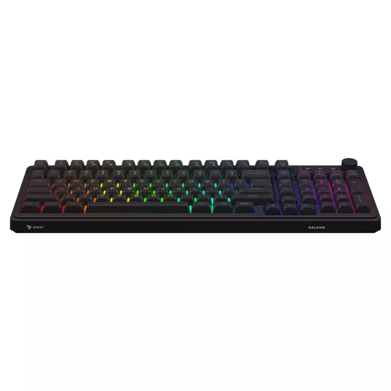 Savio Galaxis keyboard Gaming USB QWERTY US English Black