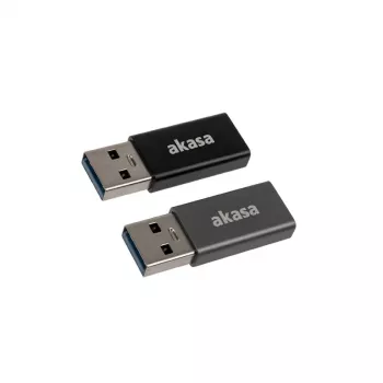 Cable gender changer USB Type-A USB Type-C Akasa AK-CBUB61-KT02