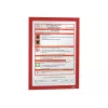 Magnetic Frame A4 Durable 4872-03 Red