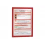 Magnetic Frame A4 Durable 4872-03 Red