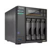 Asustor Lockerstor 4 Gen3 AS6804T 4-Bay NAS, AMD Ryzen V3C14, 16GB DDR5 ECC, 2x 10GbE + 2x 5GbE