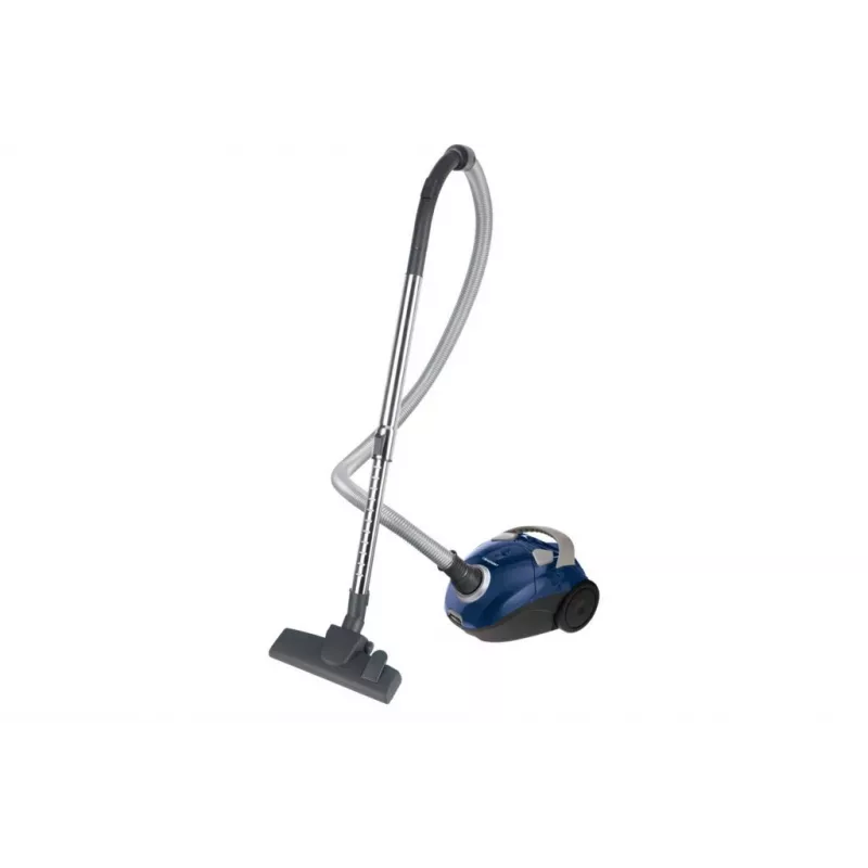 Cylinder vacuum cleaner BLAUPUNKT VCB202 AGDBLVC053 — 700 W, 2 L dust bag, telescopic metal tube, 4.2 m cord, blue