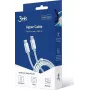 Cable USB 3MK USB-C USB-C 2 m White