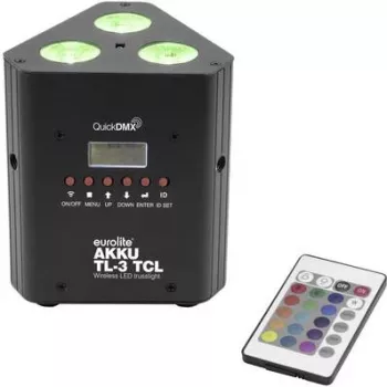 LED effect light EUROLITE 41700501 with 3 LEDs for stage and party lighting