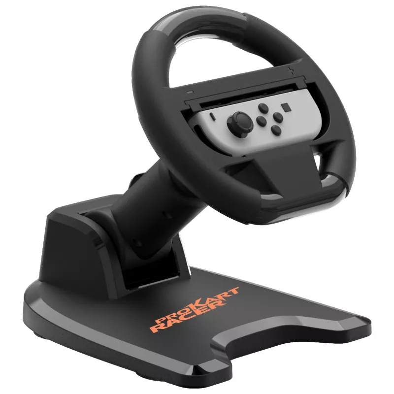 Racing Wheel SUBSONIC SA5727-1 for Nintendo Switch — adjustable sensitivity, Kart Racer design