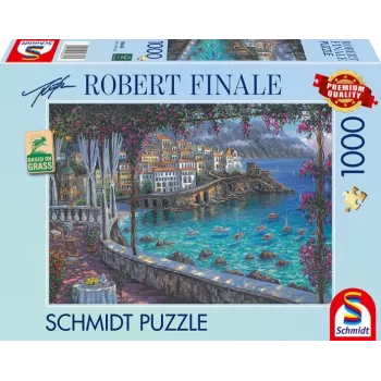 Robert Finale: Amalfi Coastal, Puzzle 1000 Pieces