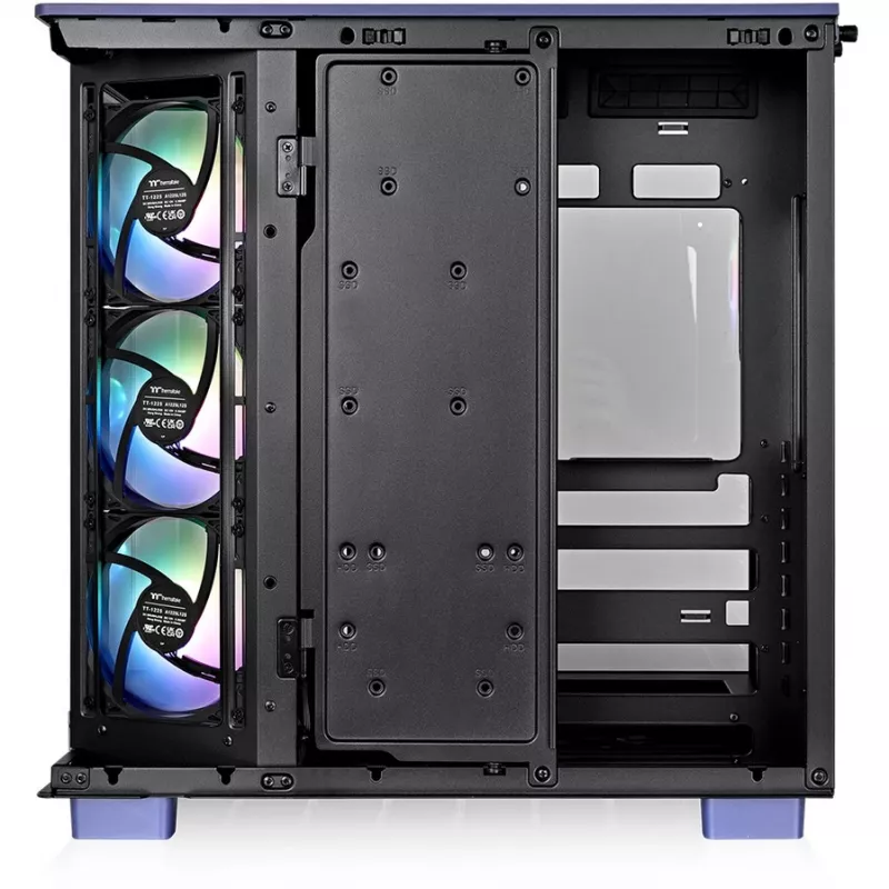 View 380 XL TG ARGB , Tower-Enclosure Violet, Tempered Glass x 2
