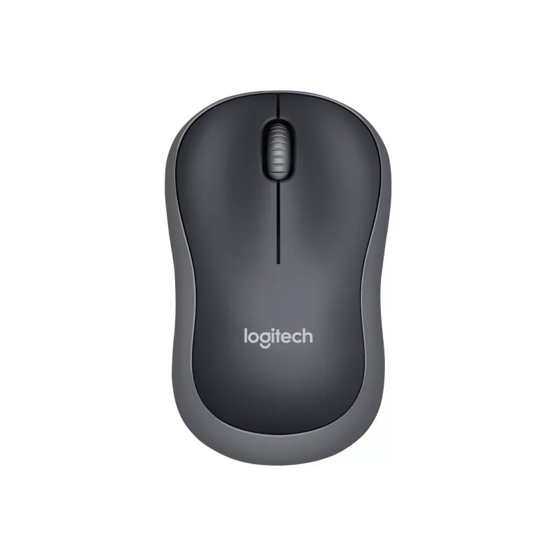 Logitech M185 Wireless Optical Mouse Ambidextrous Grey 910-002238