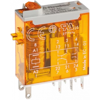Finder Industrial Relay 24 VAC 320 1.2 VA (46.52.8.024.0040)