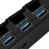 USB 3.1 Gen 1 Desktop Hub SILVERSTONE SST-UC03B-PRO — 7 USB ports