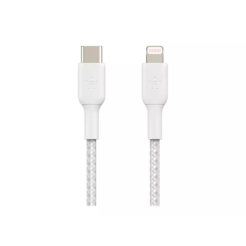 Lightning Cable Belkin CAA004BT2MWH 2m White