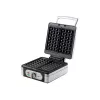 Waffle Maker Domo DO 9047 W 2 waffle(s) 1400 W Silver