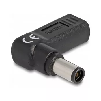 DeLOCK Adapter USB Type-C female to Dell 7.4 x 5.0 mm male 90° angled