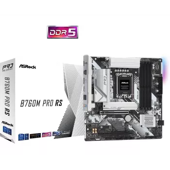 ASRock B760M Pro RS DDR5 Micro-ATX Motherboard