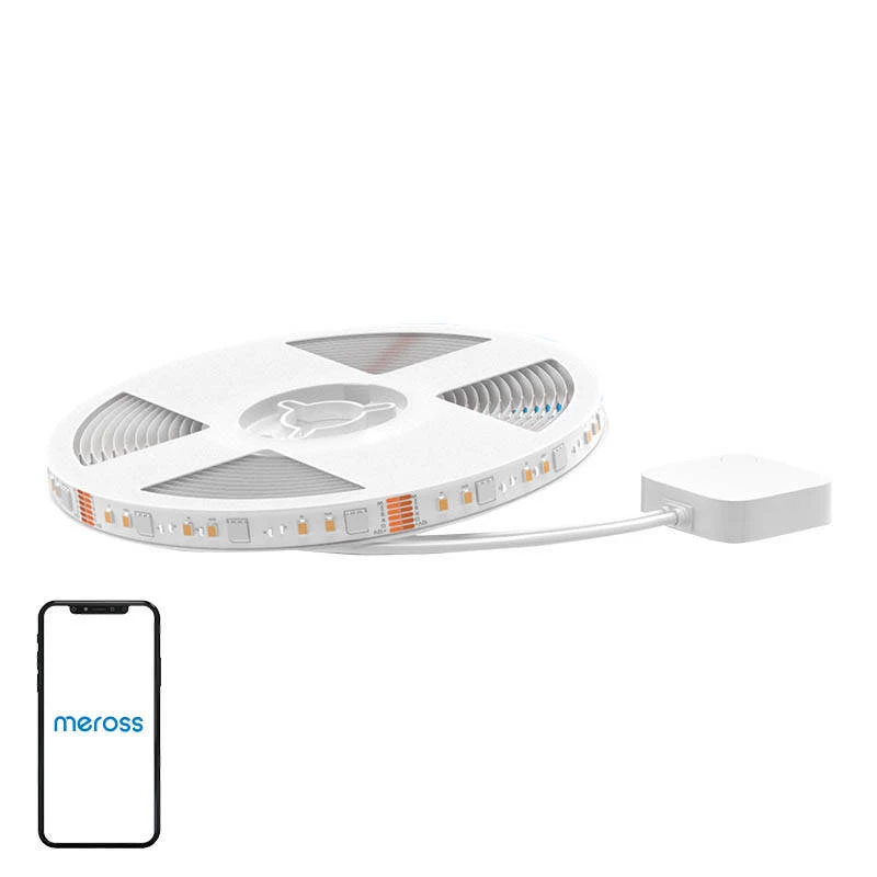 LED light strip Meross MSL320CPHK 5 m RGBWW Wi‑Fi, addressable RGB + warm white