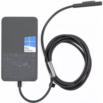 Microsoft Surface 65W Power Supply Laptop Tablet Black AC Indoor USB 2.0 1.7m