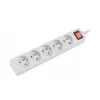 Power Extension Lanberg PS1-05E-0150-W 1.5m 5 AC Outlets Indoor White