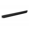 Rack blanking panel Extralink Front Blank Panel 1U 19 inch Black, steel housing