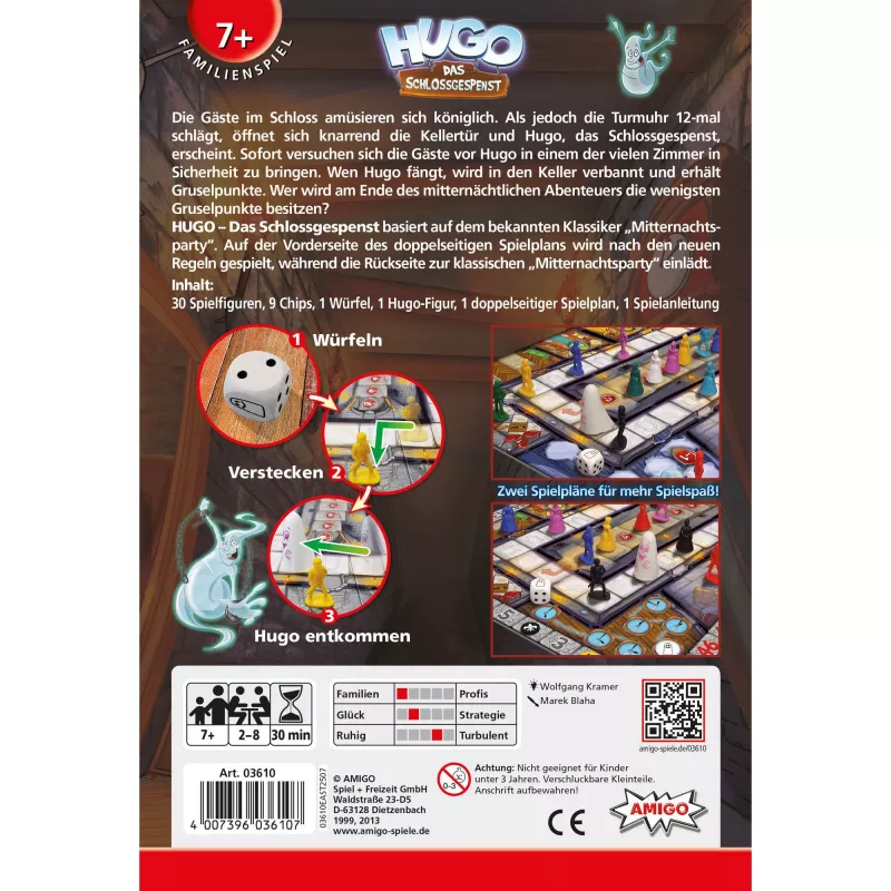 HUGO - Das Schlossgespenst, Board Game