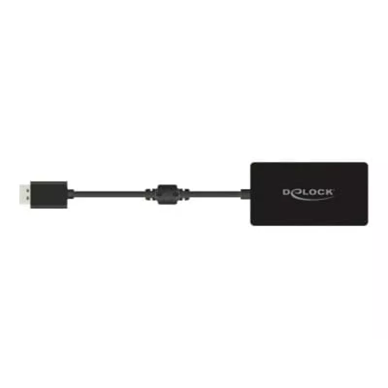 DeLOCK 0.16m DisplayPort/VGA+HDMI+DVI VGA (D-Sub)+ HDMI + DVI Black