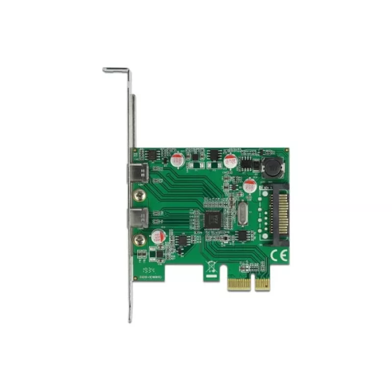 DeLOCK PCI Express x1 Card to 2 x USB Type-C™ female