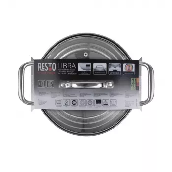 Resto Kitchenware Libra 4.6 L Round Stainless steel