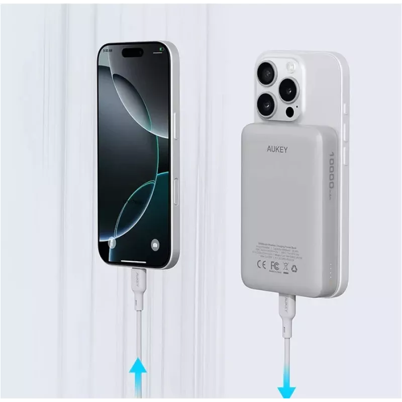 Portable Power Bank PB-MS04 White 10000mAh