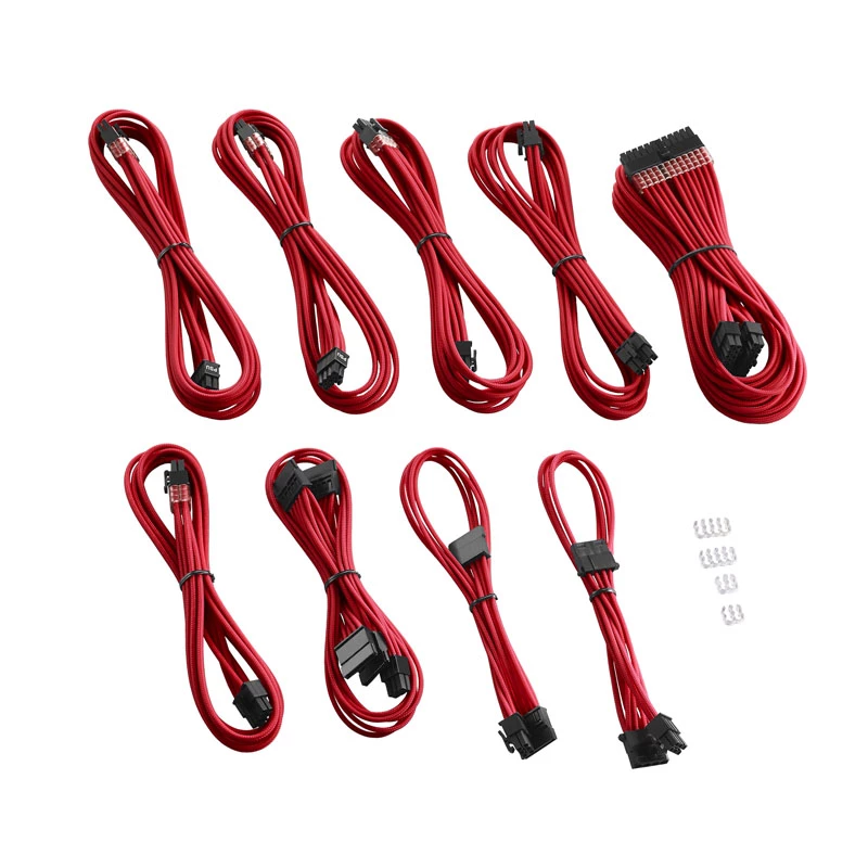 Power cable kit CableMod PRO Series ModMesh C-Series for Cooler Master RMi/RMx (Red)