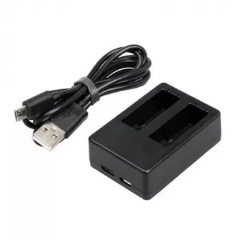 Dvigubas USB battery charger SPCC1B GoPro Max