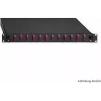 Patch panel Rutenbeck Basic Line 2280303120, 12 ports, fiber/splice distribution box
