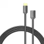 HDMI cable Vention AHCBD 0.5 m, HDMI Type A male to HDMI Type A female, HDMI 2.0, gold-plated contacts, black