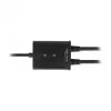 Serial Cable DeLOCK 63950 USB 2.0 Type-A 2 x RS-232 DB9 Black 0.6 m