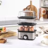 Salter EK5885VDE Compact 3-Tier Steamer