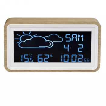 Digital Weather Station Denver WS-72 Wood LCD DC/Battery