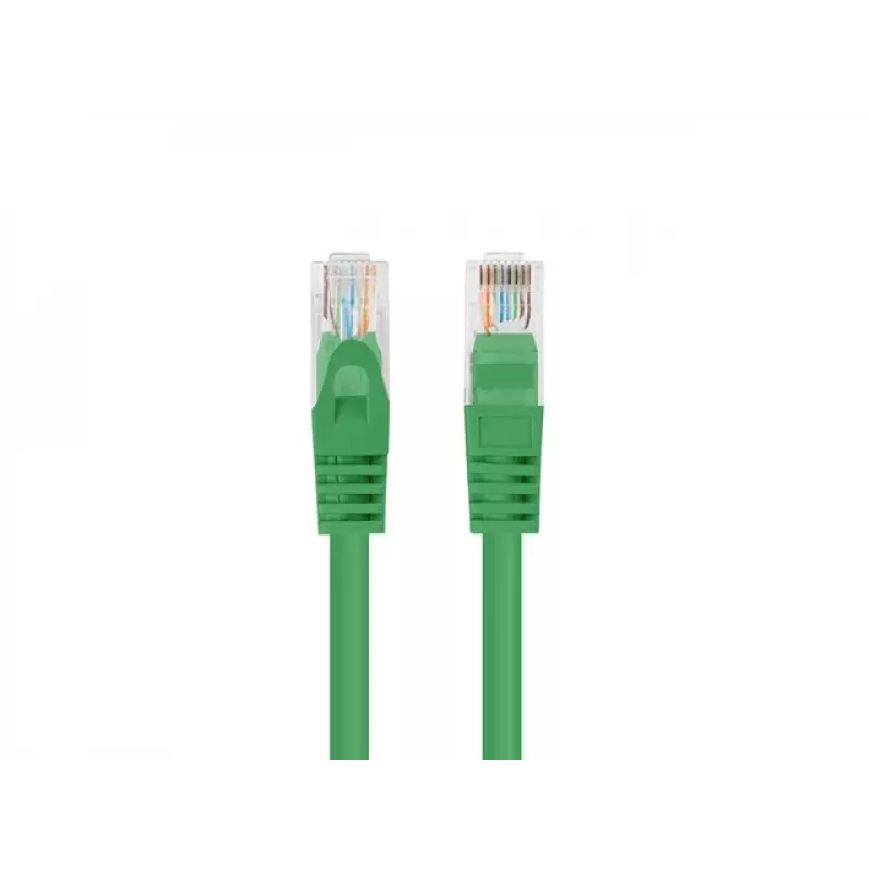 Network cable LANBERG PCU6-20CC-0300-G Cat6 U/UTP RJ-45 to RJ-45 3 m Green