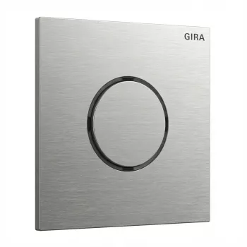 gira Sprachmodul 5563920 System 106 stainless steel — intercom/voice module for System 106