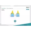 Patch Cord Digitus CAT 5e U/UTP DK-1512-050/Y 5m Yellow