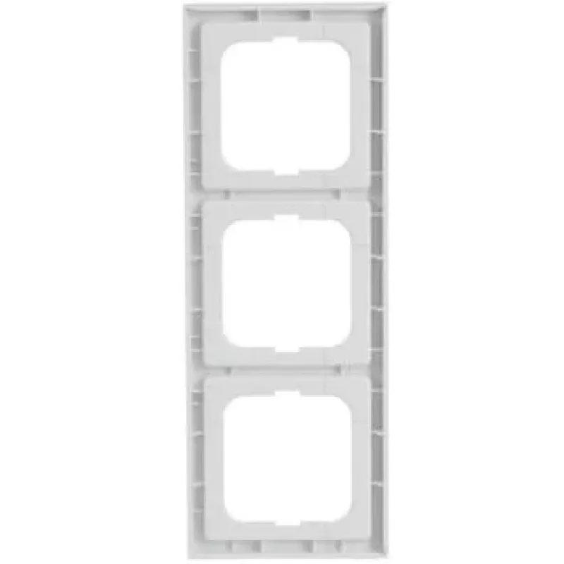 Wall plate / switch cover Busch-Jaeger 1754-0-4237 white — single-gang compatible with standard rocker switches