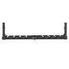 Under-desk cable organizer MACLEAN MC-103 B — black under-desk tray for cable management