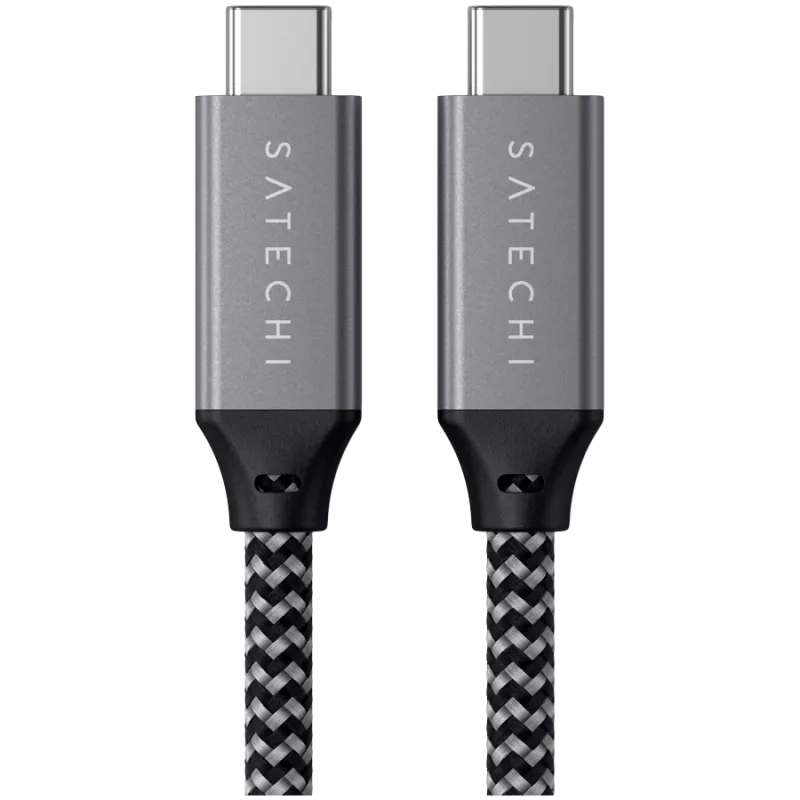 USB Cable Satechi ST-U4C25M USB4 Gen 3x2 0.25m Black Grey