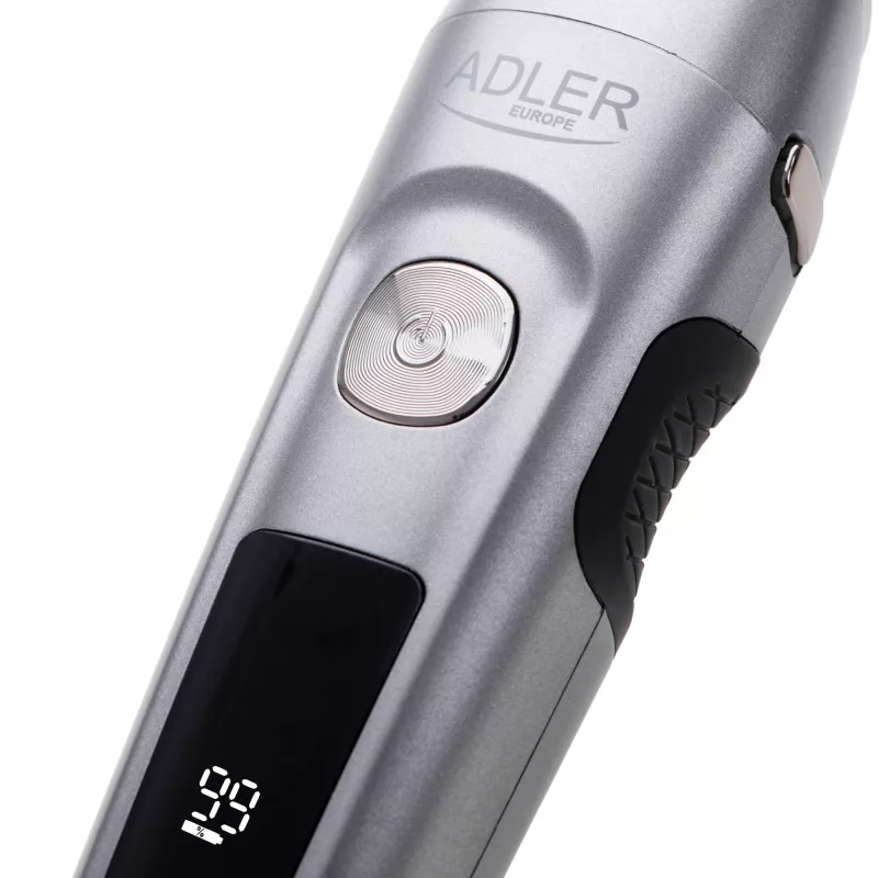 Hair and Beard Trimmer Adler AD 2944 Cordless Stainless Steel with 6 Length Steps