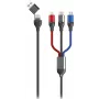 USB Cable 2GO 797361 1.2m USB A/USB C USB C/Micro-USB B/Lightning