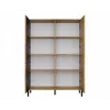 KAMARO 2DD SLIM/GŁ OAK ARTISAN DISPLAY CABINET