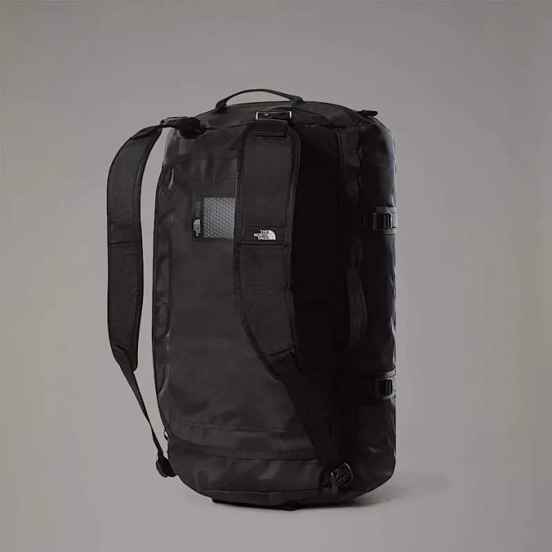Duffel bag The North Face Base Camp S — 50 L, nylon/polyester, black/white