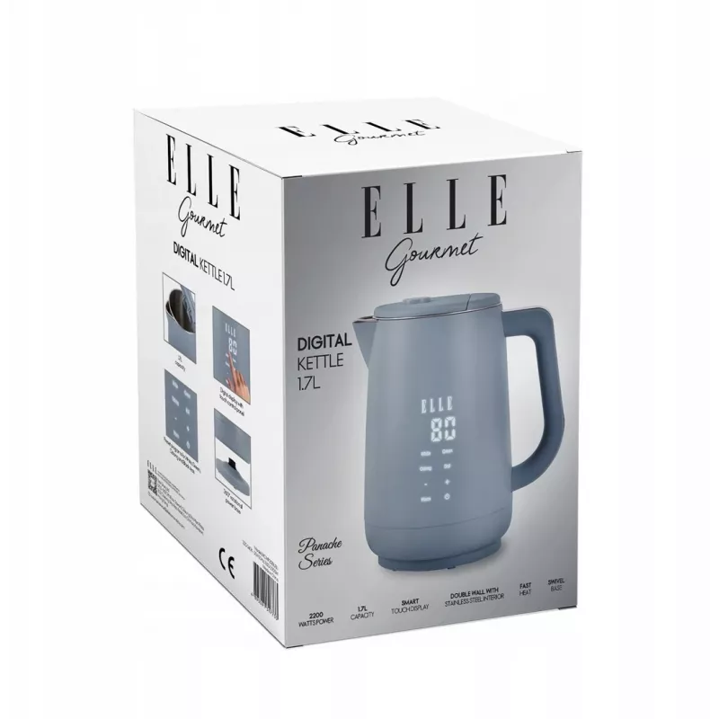 Electric kettle Elle EKWKP101BUEU 1.7 L, blue